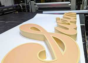 New SWIM Illuminated Lettering Signage Quality Checks Before Installation New SWIM Illuminated Lettering Signage Quality Checks Before Installation
