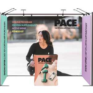 Shop For All New Fabric Exhbition Stands That Fit Within A Shell Scheme!