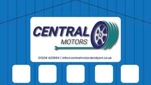 Central Motors Bridport Signage Artwork Design Idea #1