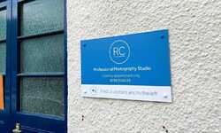 Printed Window Graphics & External Signage for Rob Coombe Photography