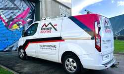 Van Branding Graphics for Refined Roofing Van Branding Graphics for Refined Roofing