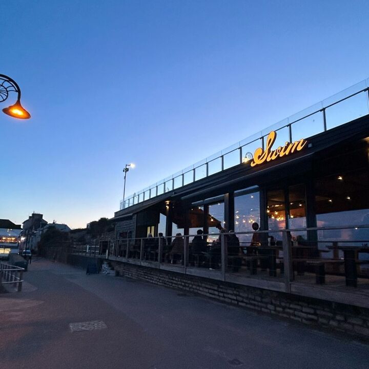 SWIM Restaurant Lyme Regis Bespoke Illuminated Lettering Signage.jpg