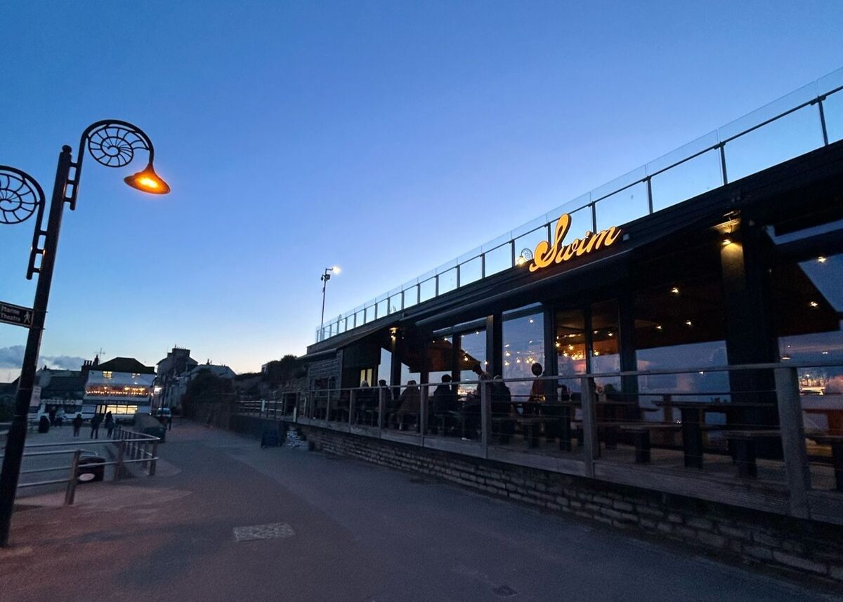 SWIM Restaurant Lyme Regis Bespoke Illuminated Lettering Signage.jpg