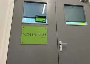 Door Sign For Nourish