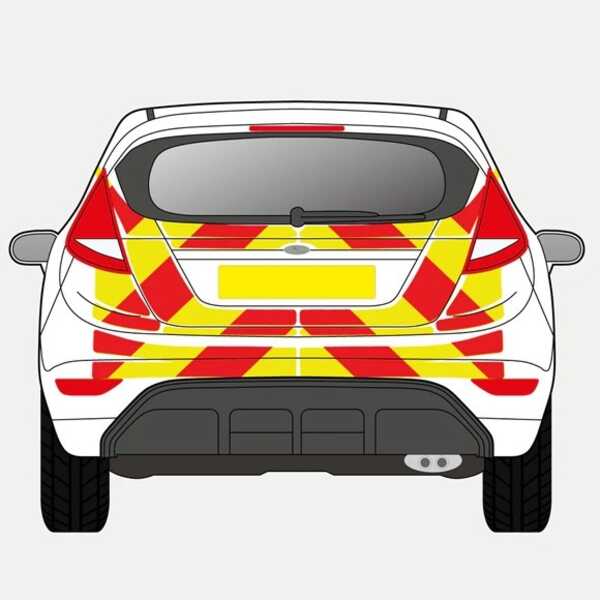 Ford Fiesta 2008-2018 Chevrons