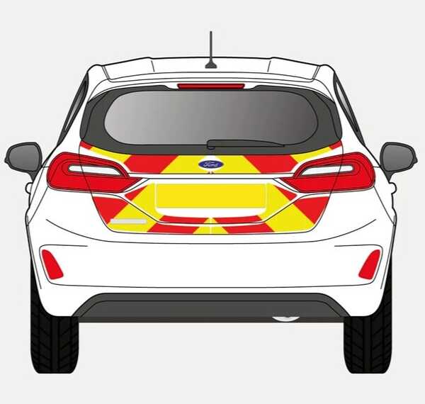 Ford Fiesta 2018+ Chevrons