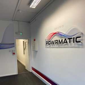 Powrmatic Acrylic Signage Installed