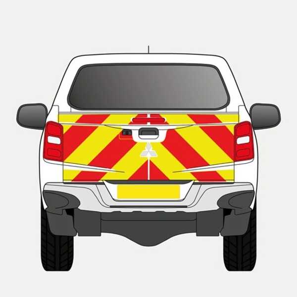 Mitsubishi L200 2015-2019 Chevrons