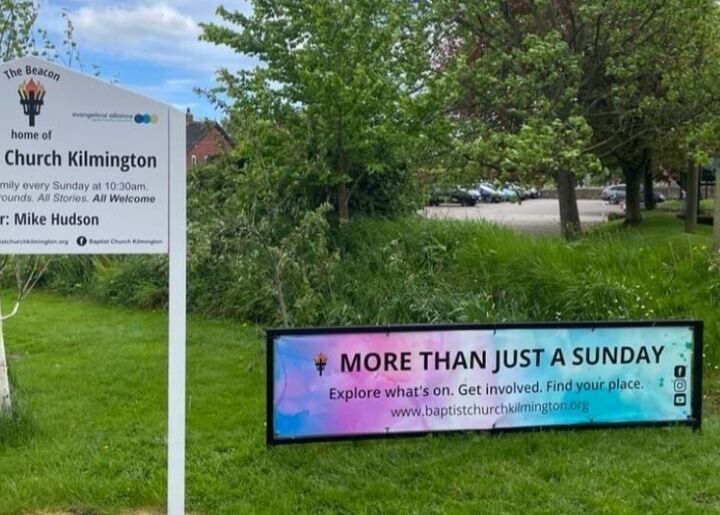 Printed PVC Banner for Baptist Church Kilmington.jpg