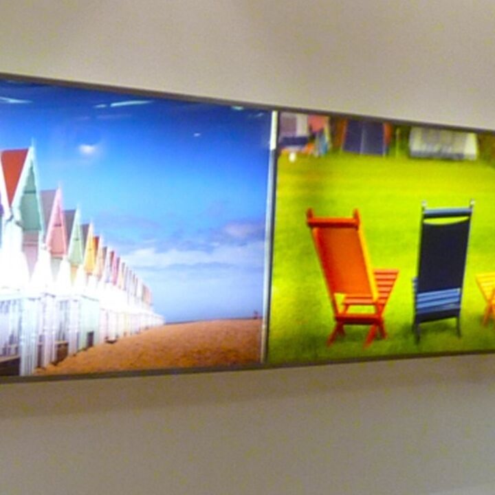 Printed Backlit Poster Film In Situ - Indoor Corridor Display.jpg