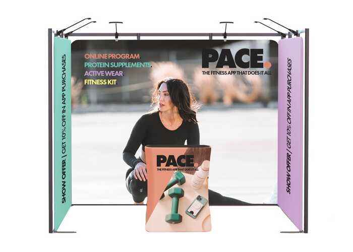 Fabric Exhibition Display Stands