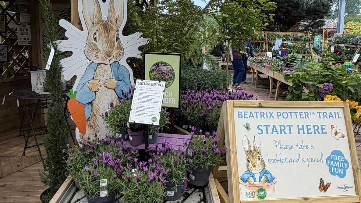 Peter Rabbit™ Character Trail and Visitor Displays for Groves Nurseries
