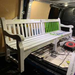 Edinburgh - Heat Treating the Vinyl for perfect application