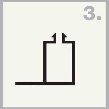 800mm Short End Shell Clip No.3