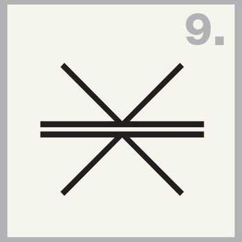 800mm Floating Corner X Assembly No.9