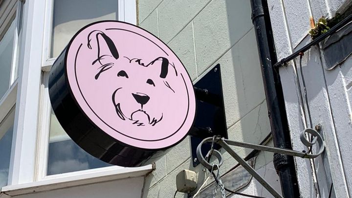 Shop Signage at Red &amp; Ginger