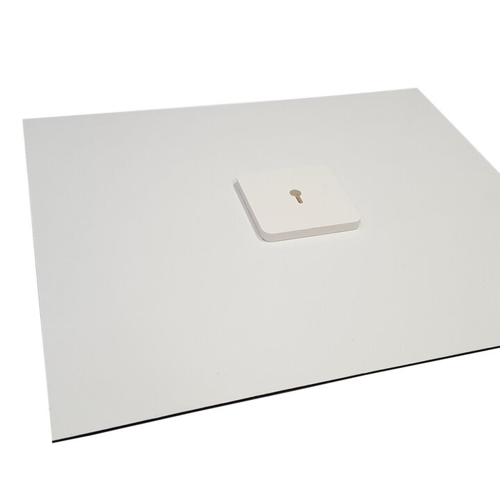 Aluminium Printing Keyhole Fixing