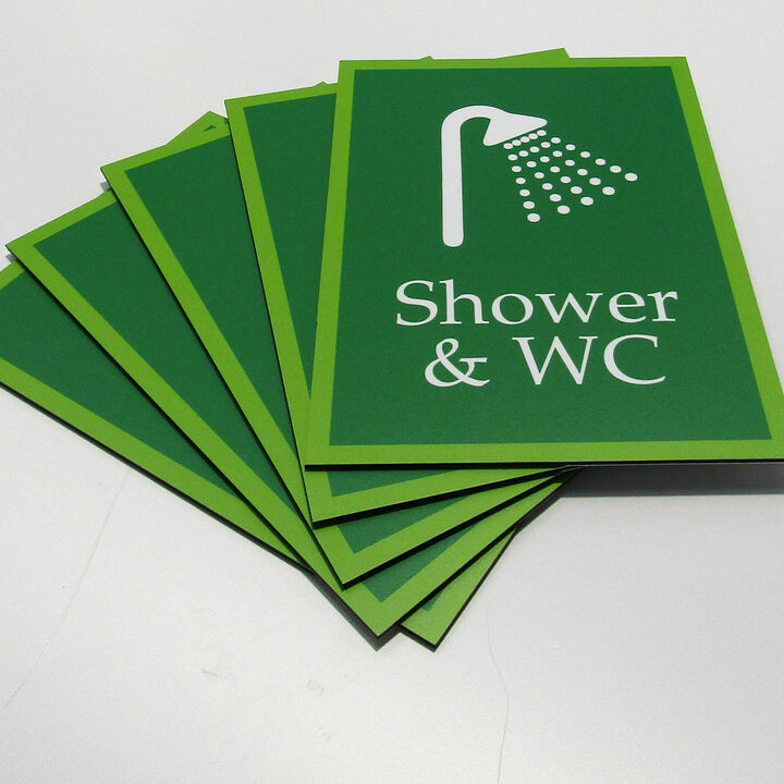 Aluminium Composite Material Signs 2