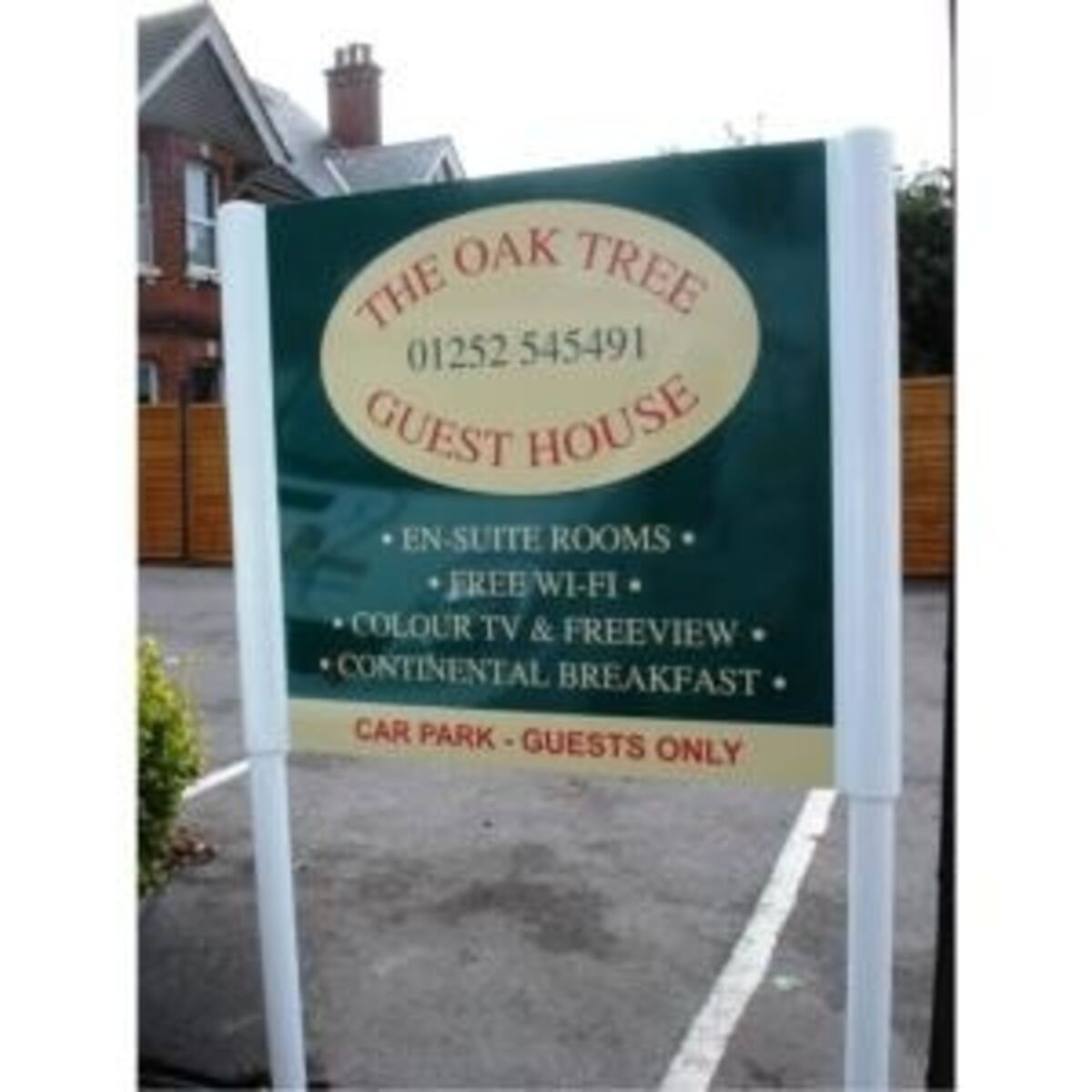 Post Mounted Aluminium Sign