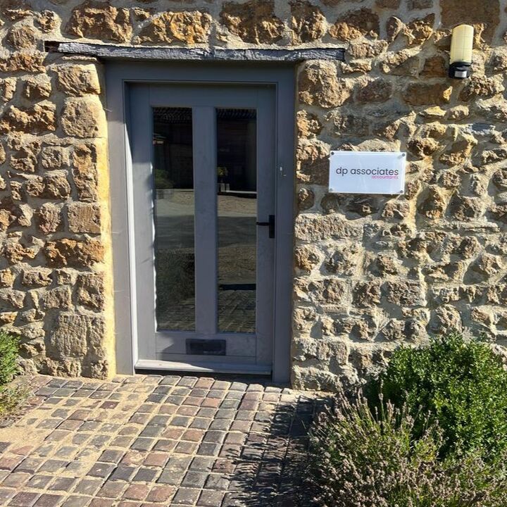 Printed Acrylic Glass Effect Wall Mounted Panel - Printed and Mounted on Stone Wall with Stand Off Locators for Law Firm.jpg