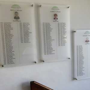 Old Design - Clouded Acrylic Name Plaques