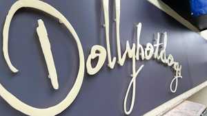 Custom Stand-Off Lettering Shop Front Fascia Panel