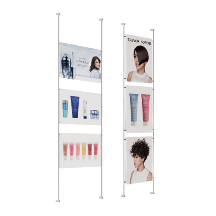 Use wall fixings to create wall to wall rod displays.png