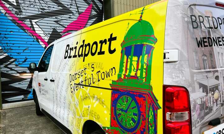Vehicle Graphics & Van Branding for Bridport Town Council