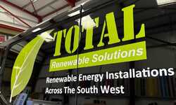 Revamped Van Branding Graphics for Total Renewable Solutions