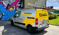 Citroen Berlingo Van Graphics for Blackmore Electrical Citroen Berlingo Van Graphics for Blackmore Electrical