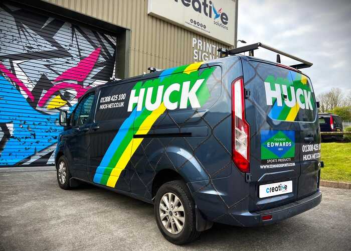 Van Graphics for Huck Net