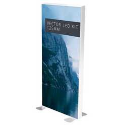Vector LED 125mm Freestanding Lightbox