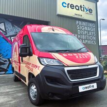Vehicle Branding Graphic Wrap for Palmers Brewery Peugeot Boxer L2 H2 BlueHdi 335 Van - After - Front View 1.jpg