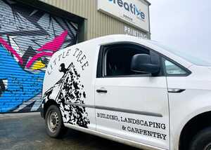 Vehicle Graphics for Little Tree Woodcraft VW Caddy