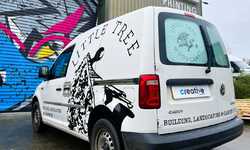 Vehicle Graphics for Little Tree Woodcraft's VW Caddy Vehicle Graphics for Little Tree Woodcraft's VW Caddy