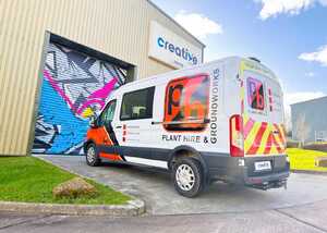 Vehicle Graphics for PB Plant Hire Ltd Vehicle Graphics for PB Plant Hire Ltd