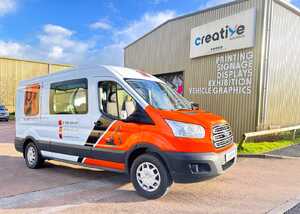 Complete Bonnet Wrap and Vehicle Graphics for PB Plant Hire Complete Bonnet Wrap and Vehicle Graphics for PB Plant Hire