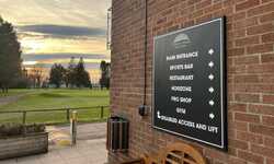 New Custom Printed Signage for Cricket St Thomas Golf Club New Custom Printed Signage for Cricket St Thomas Golf Club