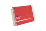 Wall mounted leaflet holder for landscape literature.png