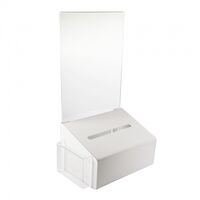 White Acrylic Suggestion Box With Header Display Poster .1.png