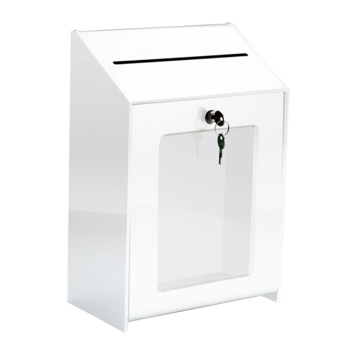 White Lockable Suggestion Box 1.png
