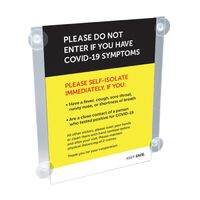 Window sign holder available with optional poster on virus symptoms.png