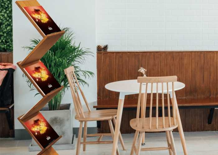 Decorative Literature and Menu Holders