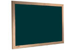 Wooden Framed Premium Felt Noticeboard - DARK GREEN.jpg