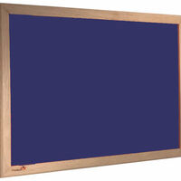 Wooden Framed Premium Felt Noticeboard - OXFORD BLUE.jpg