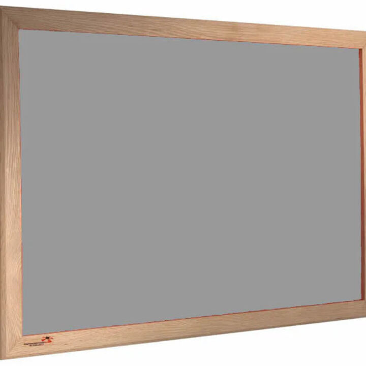 Wooden Framed Premium Felt Noticeboard - SILVER.jpg