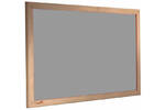 Wooden Framed Premium Felt Noticeboard - SILVER.jpg