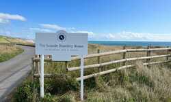 Aluminium Site Signage for The Seaside Boarding House Aluminium Site Signage for The Seaside Boarding House