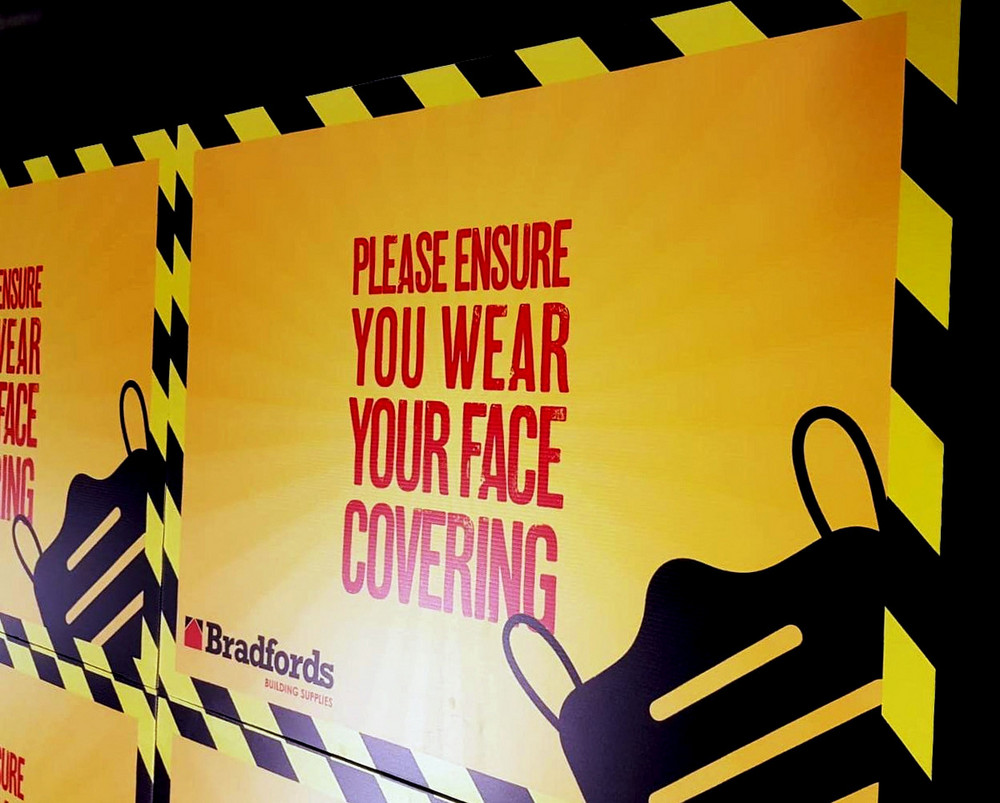 Bradfords Building Supplies Retail Sign