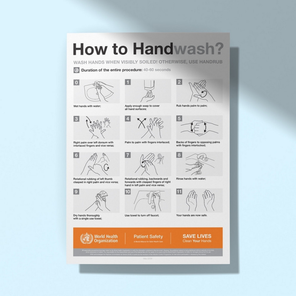 Hand Washing COVID-19 Sign Boards